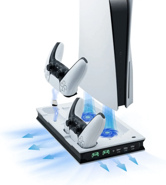 Refroidisseur ps5 avec station de charge