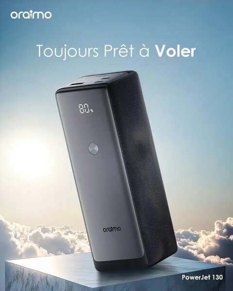 Oraimo PowerJet 130 - Batterie Externe Portable