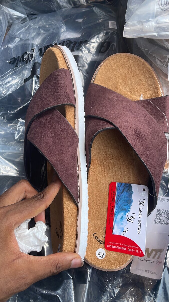 Sandales croisées confortables