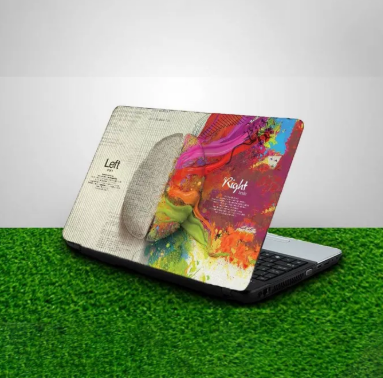 Brain Laptop Back Skin Sticker - Laptop Back Skin-Laptop Skin Vinyl Sticker Decal, 14.6 15 15.4 15.6 inch Laptop Skin Sticker Cover For All Laptops