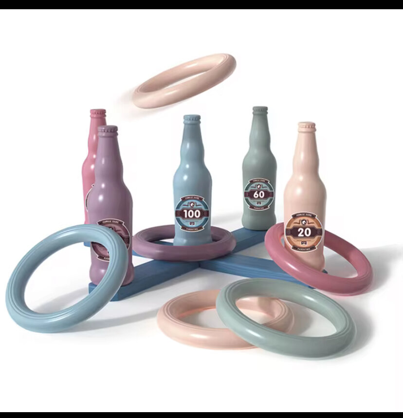 Jeu de lancer d'anneaux pour enfants