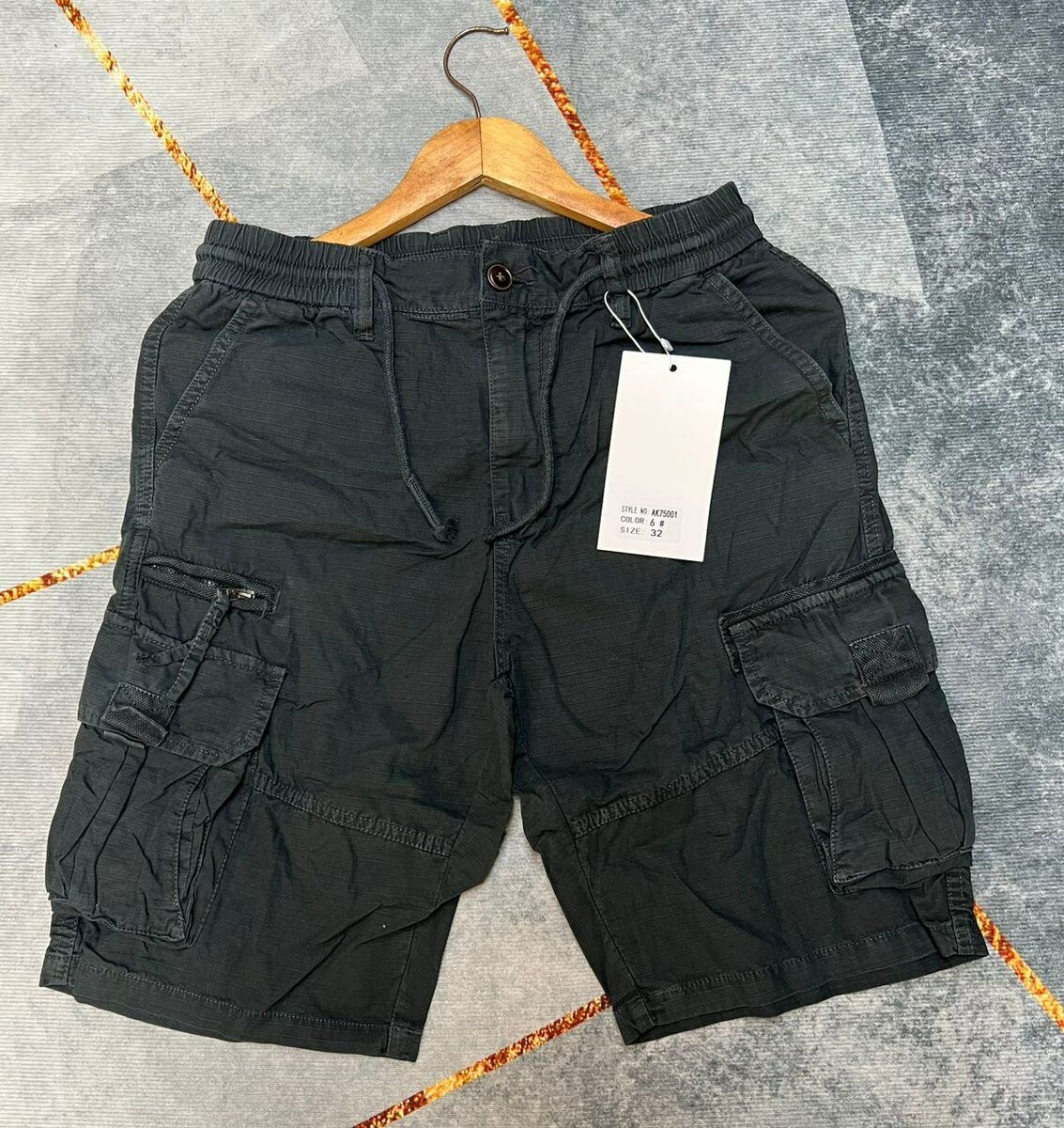 Shorts cargo homme multi-poche