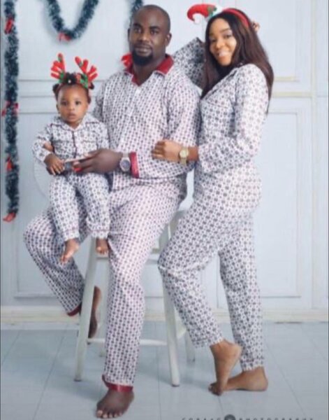 pyjama pour la famille blanc