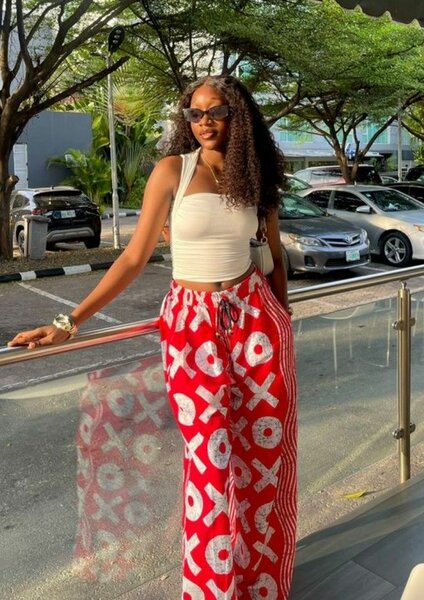 Pantalons ankara (pagne)