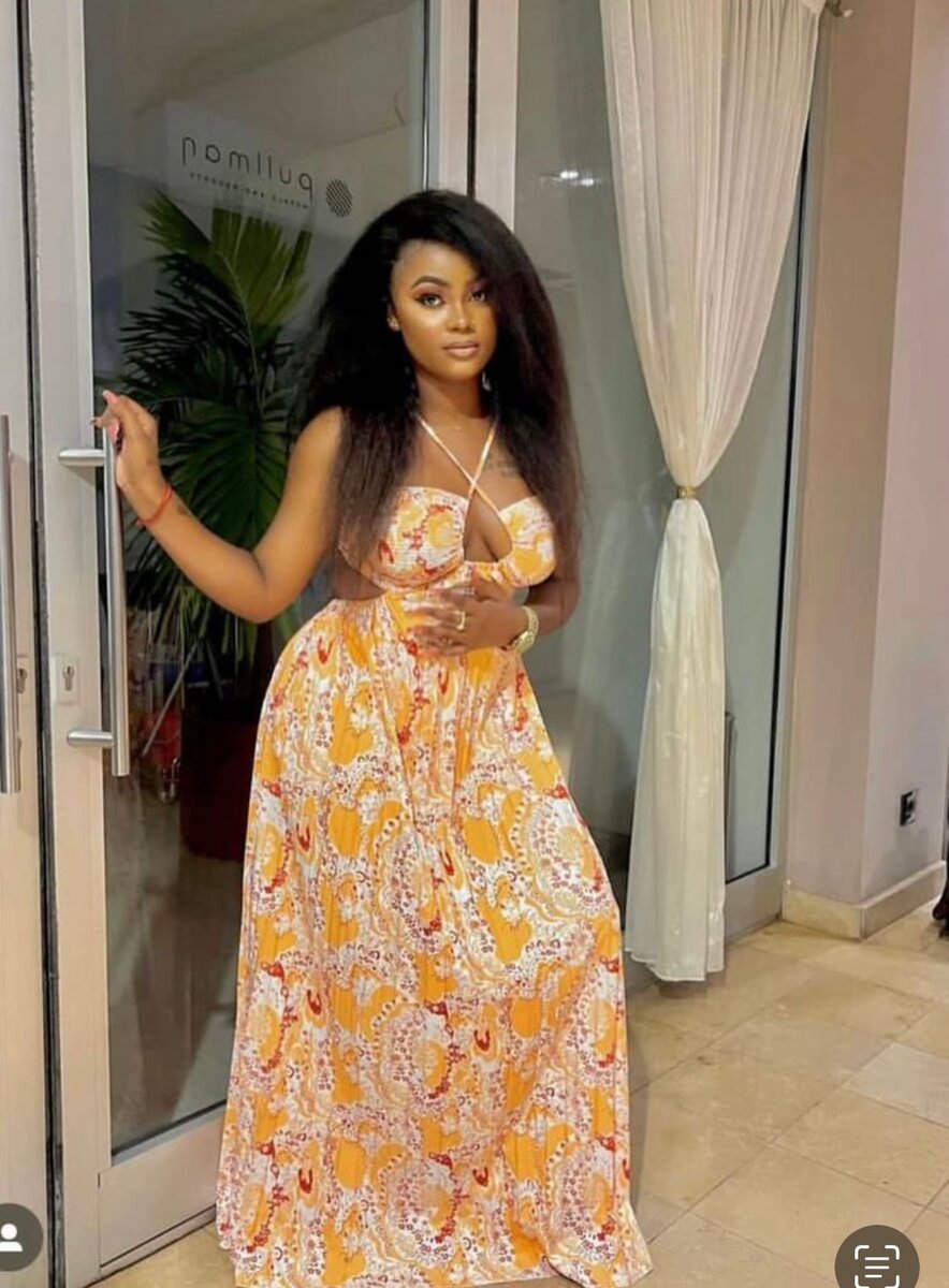 Robe d'été longue fleurie