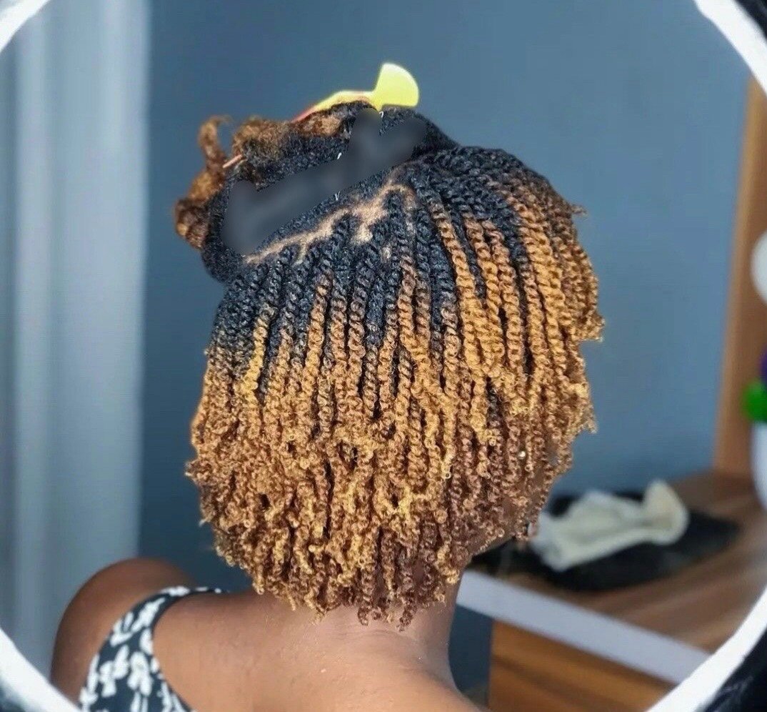 Touffe naturelle pour twist