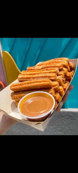 Churros gourmands avec Nutella