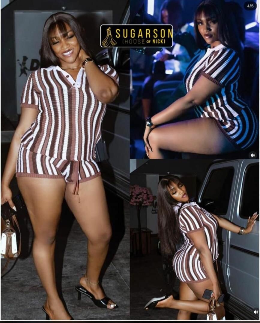 Ensemble Rayé Confortable Femme