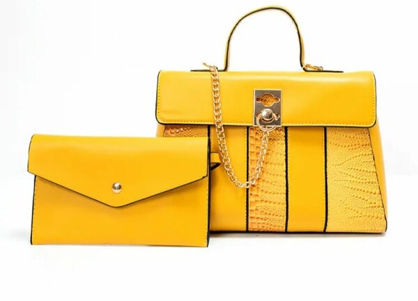 Chic sac à main Dame QAZA croco 