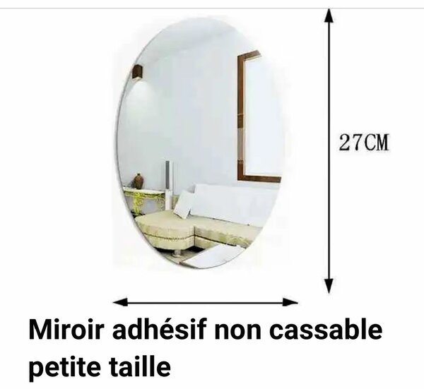 Miroir adhésif flexible