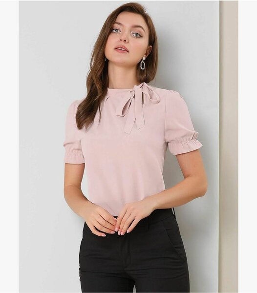 Allegra K Women's Elegant Bow