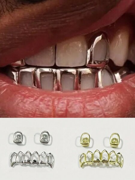 Dentier Grillz Or et Argent
