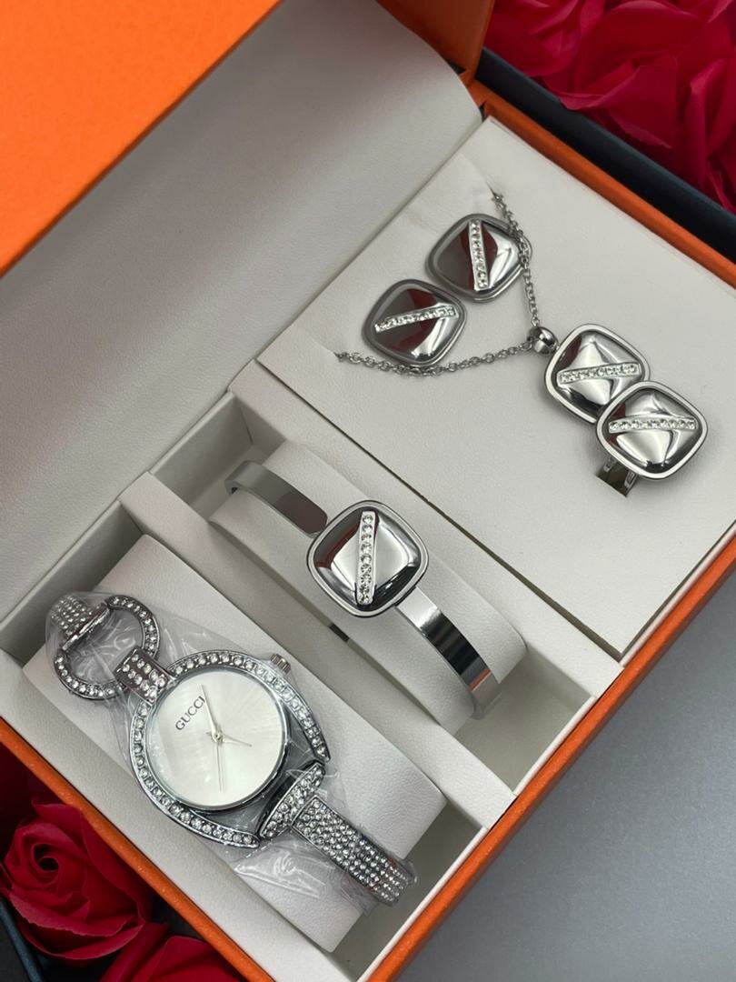 Set de Montre et Bijoux Élégants