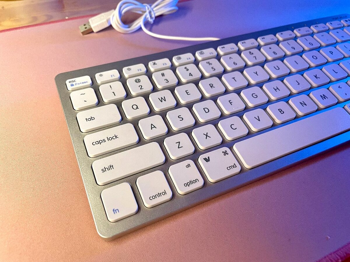 Клавиатура Macally Slimkeyca