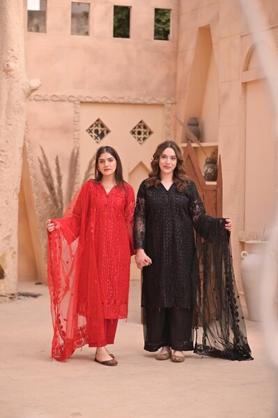 Most demanding artical net & malie 3 pc