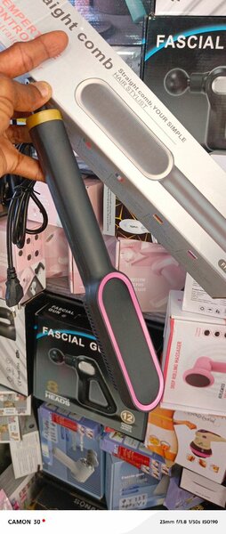 Brosse Chauffante Coiffante