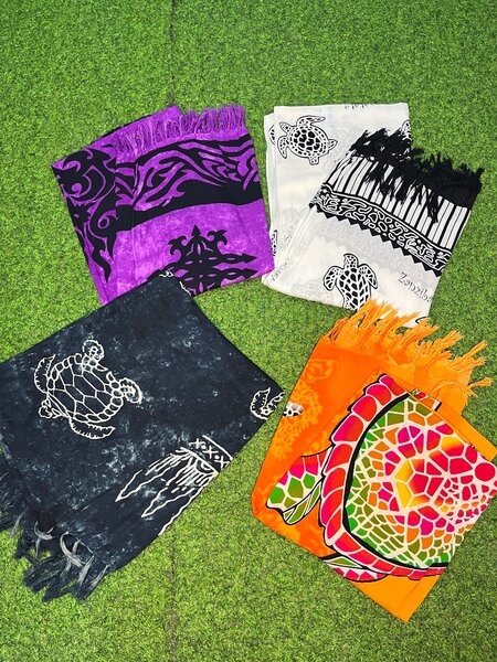 Paréos colorés bohèmes