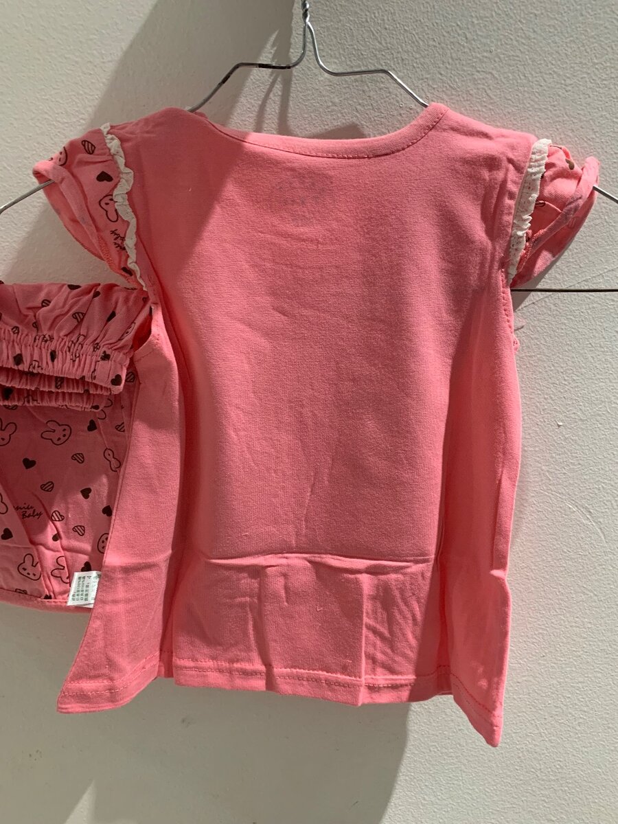 Ensemble Fille Cygne Rose