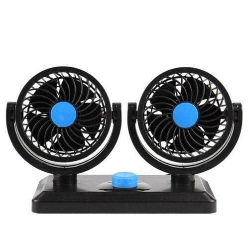 Double ventilateur voiture