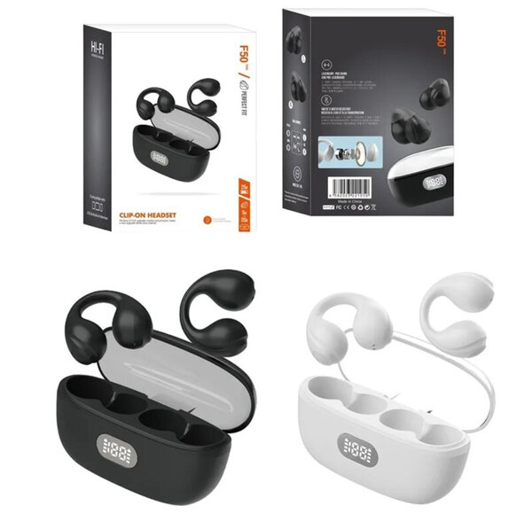 Wireless Clip-On Earbuds