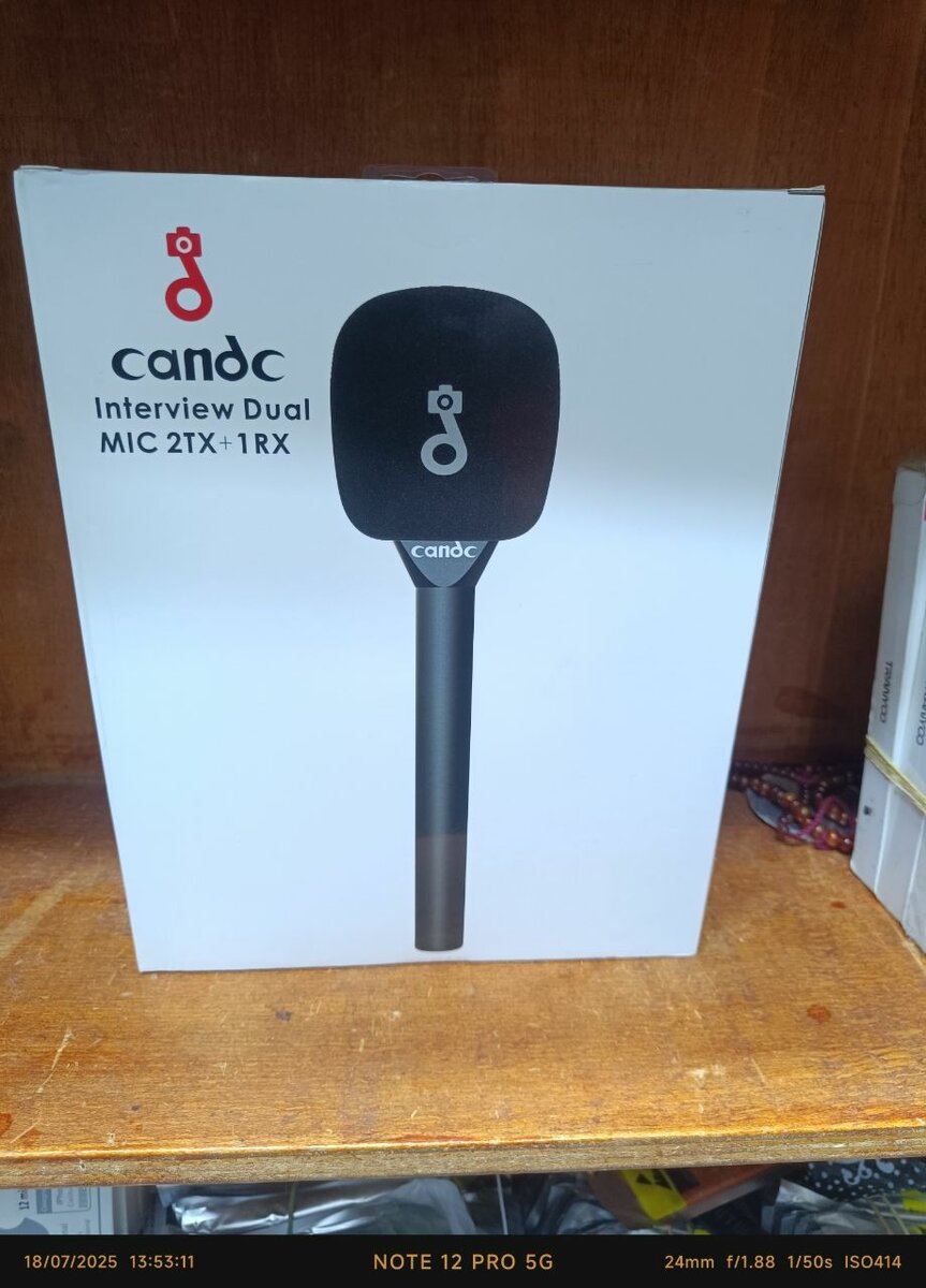 Microphone Interview Double Candc