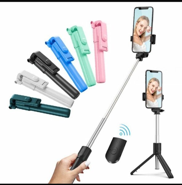 Trépied téléphone selfie avec télécommande