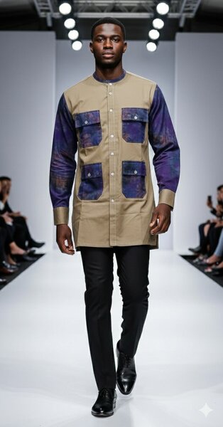 Tunique pour homme élégante