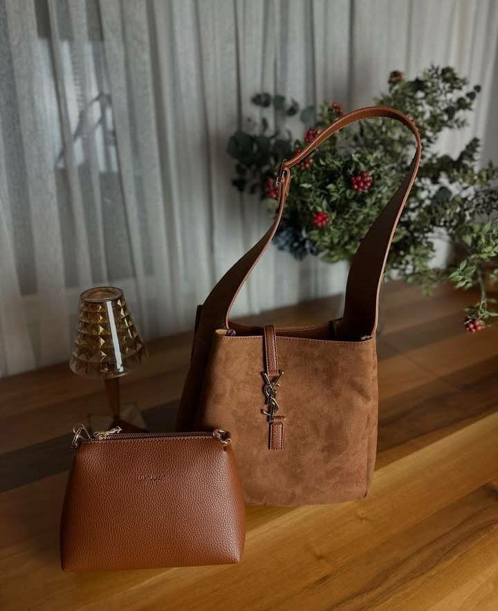 Sac à main en daim élégant YSL
