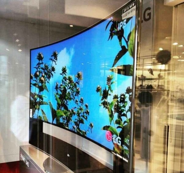 Téléviseur incurvé LG/Samsung