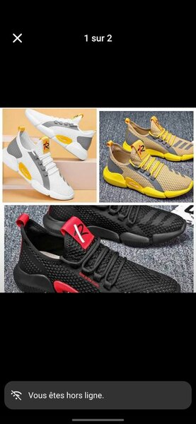 Baskets légères sport homme