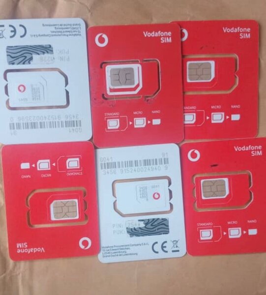Carte SIM Vodafone