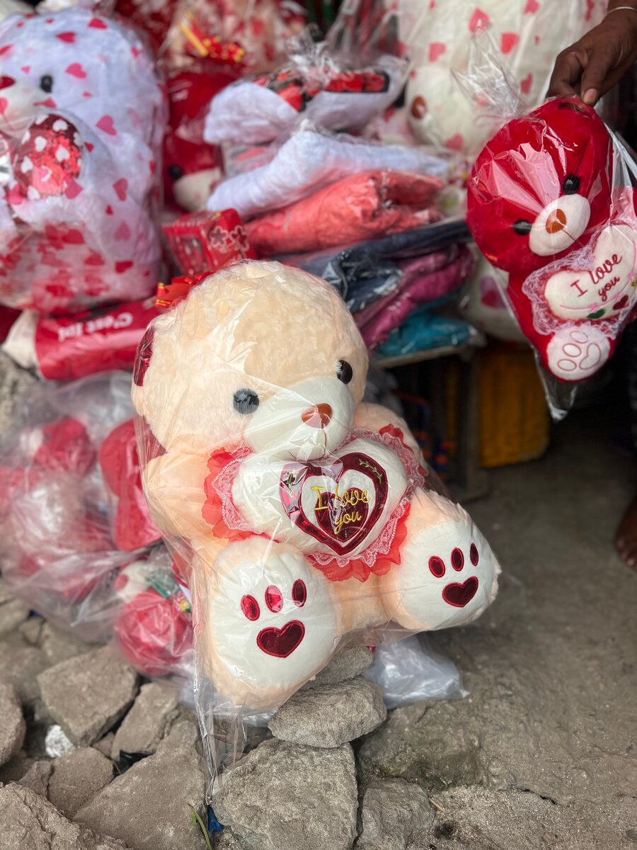 Valentine's Day Teddy Bear Plush Toy