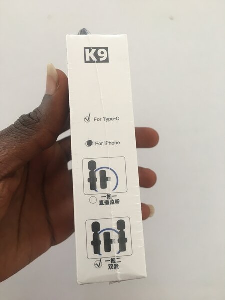 K9 wireless lapel microphone