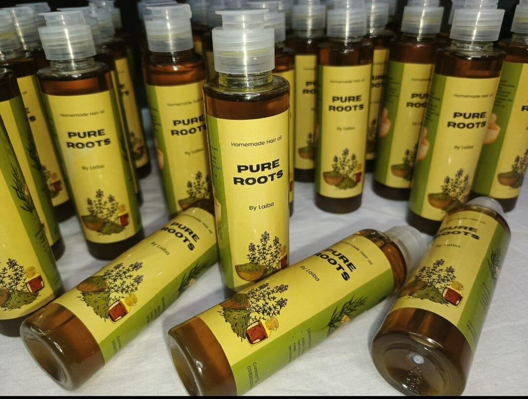 Pure Roots hair oil
