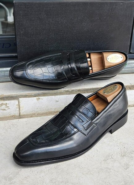 Mocassins en cuir élégants