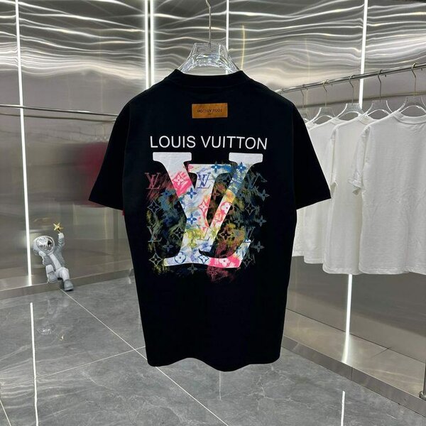 T-shirt Louis Vuitton noir homme