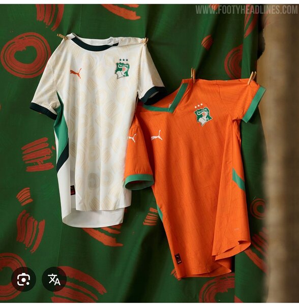 Maillot de football Côte d'Ivoire