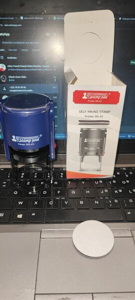 Tampon rond Grand format