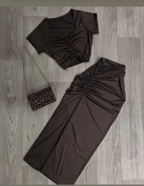 Robe deux pièces élégante femme