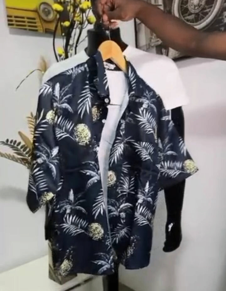 Chemise hawaïenne homme tropical
