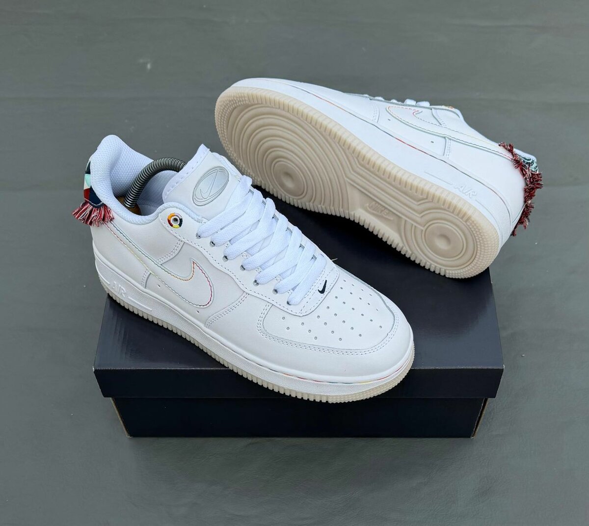 Baskets Nike Air Force 1 blanches