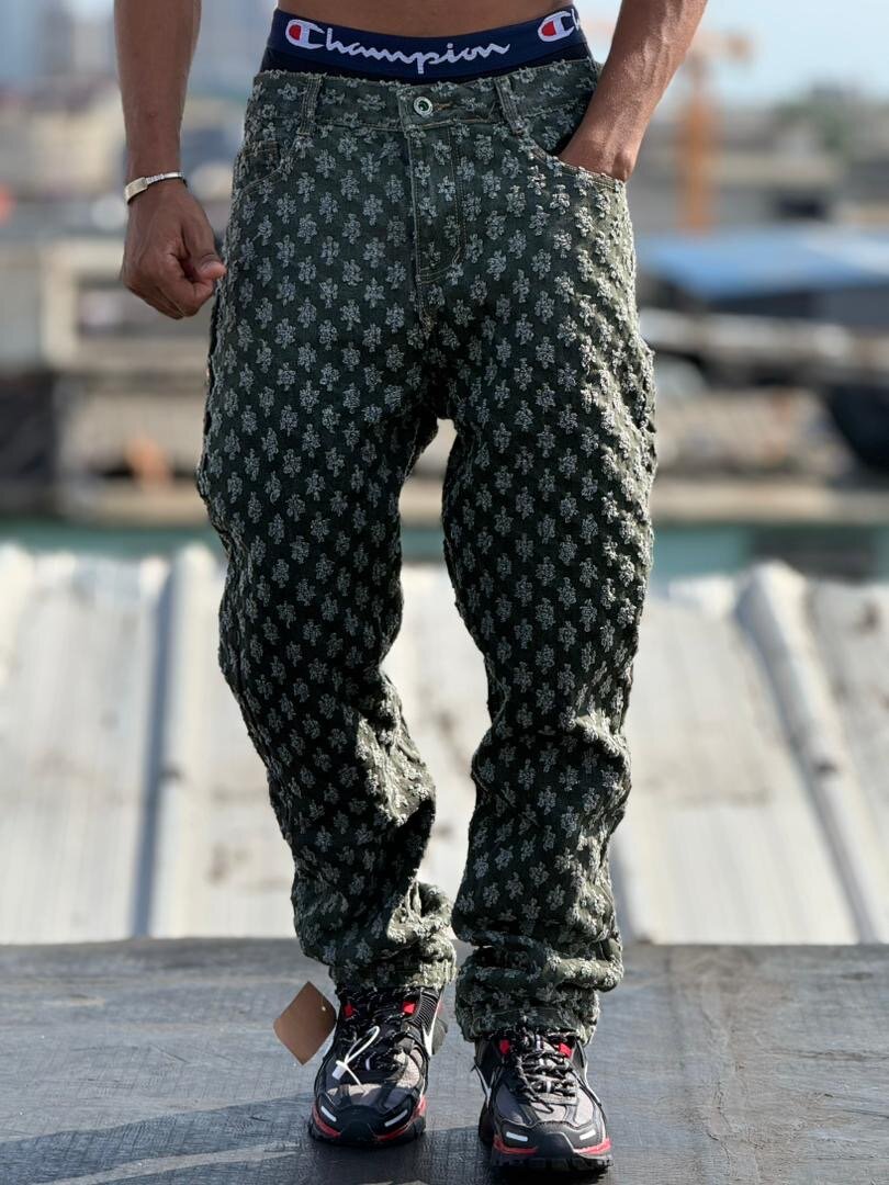 Jeans homme imprimés modernes