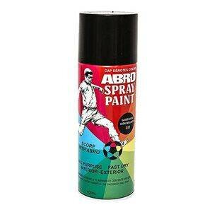 Peinture en spray ABRO noir