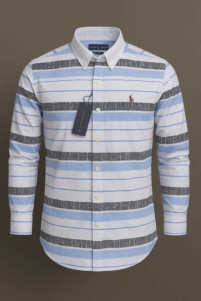 Chemise rayée homme élégante