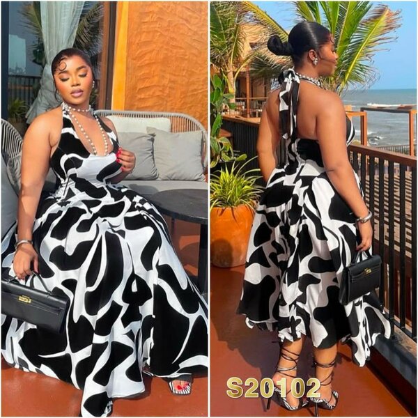 Robe d'Été Élégante Femme