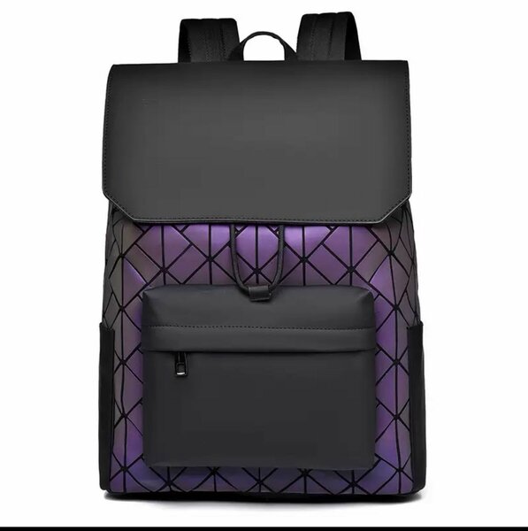 Sac à dos géométrique mode