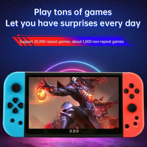 Console de jeux portable X80
