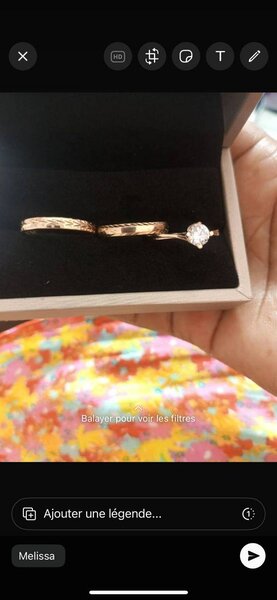 Alliances de mariage en or