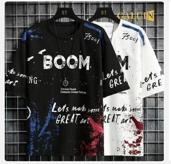 T-shirt graphique moderne