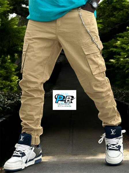Pantalons cargo pour hommes tendance